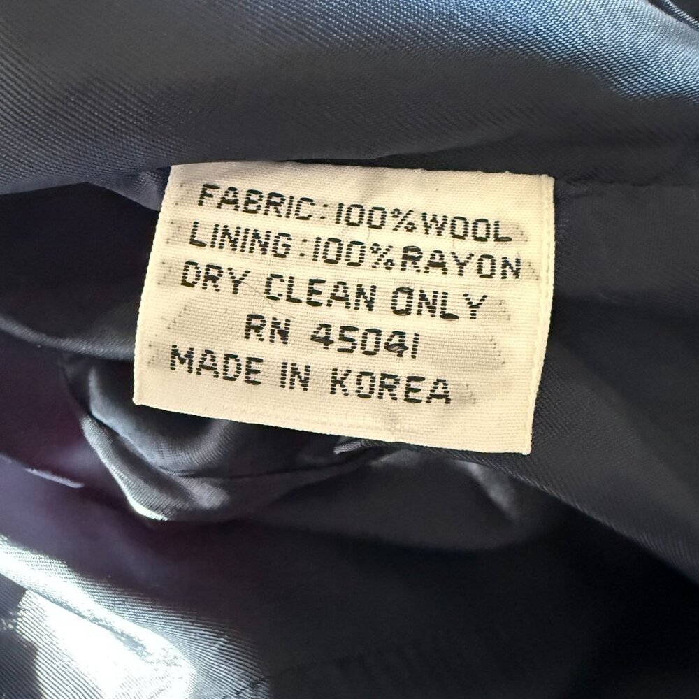 Luba 100% Wool Open Front Blazer Jacket Women's S… - image 7